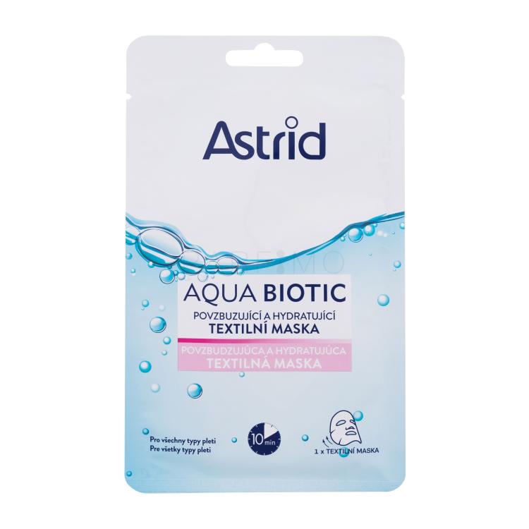 Astrid Aqua Biotic Anti-Fatigue and Quenching Tissue Mask Gesichtsmaske für Frauen 1 St.