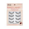 Ardell Naked Lashes 422 Falsche Wimpern für Frauen 4 St. Farbton  Black