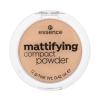 Essence Mattifying Compact Powder Puder für Frauen 12 g Farbton  02 Soft Beige