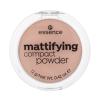 Essence Mattifying Compact Powder Puder für Frauen 12 g Farbton  04 Perfect Beige
