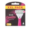 Wilkinson Sword Quattro For Women Sensitive Ersatzklinge für Frauen Set