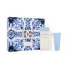 Dolce&amp;Gabbana Light Blue Geschenkset Eau de Toilette 100 ml + Körpercreme 50 ml + Eau de Toilette 10 ml