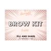 Barry M Brow Kit Augenbrauensets für Frauen 4,5 g Farbton  Dark