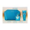 GUESS Seductive Blue Geschenkset Eau de Toilette 75 ml + Eau de Toilette 15 ml + Körperlotion 100 ml + Kosmetiktasche