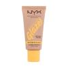 NYX Professional Makeup Buttermelt Glaze Soft Glow Skin Tint SPF30 Foundation für Frauen 30 ml Farbton  02 Vanilla Bean Butta