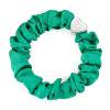By Eloise London Silk Scrunchie Silver Heart Haargummi für Frauen 1 St. Farbton  Jungle Green