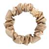 By Eloise London Silk Scrunchie Gold Star Haargummi für Frauen 1 St. Farbton  Sand
