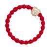 By Eloise London Bling Charms Diamanté Bubble Heart Haargummi für Frauen 1 St. Farbton  Cherry Red