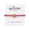 By Eloise London Bling Charms Daisy Flower Haargummi für Frauen 1 St. Farbton  Rose Pink