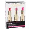 L&#039;Oréal Paris Shine Caresse Geschenkset Lipstick 4 g + Lipstick 4 g 01 Fashionista Pink + rtěnka 4 g 202 Impulsive Fuchsia