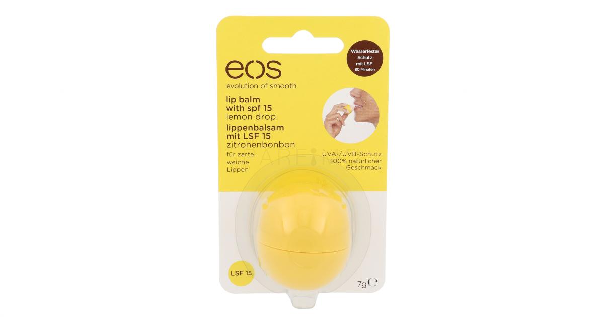 EOS Lip Balm Lemon Drop SPF15 Lippenbalsam für Frauen 7 g Parfimo.at®