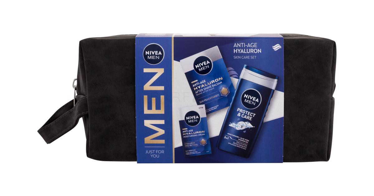 Nivea Men Hyaluron AntiAge Skin Care Set Geschenkset After Shave