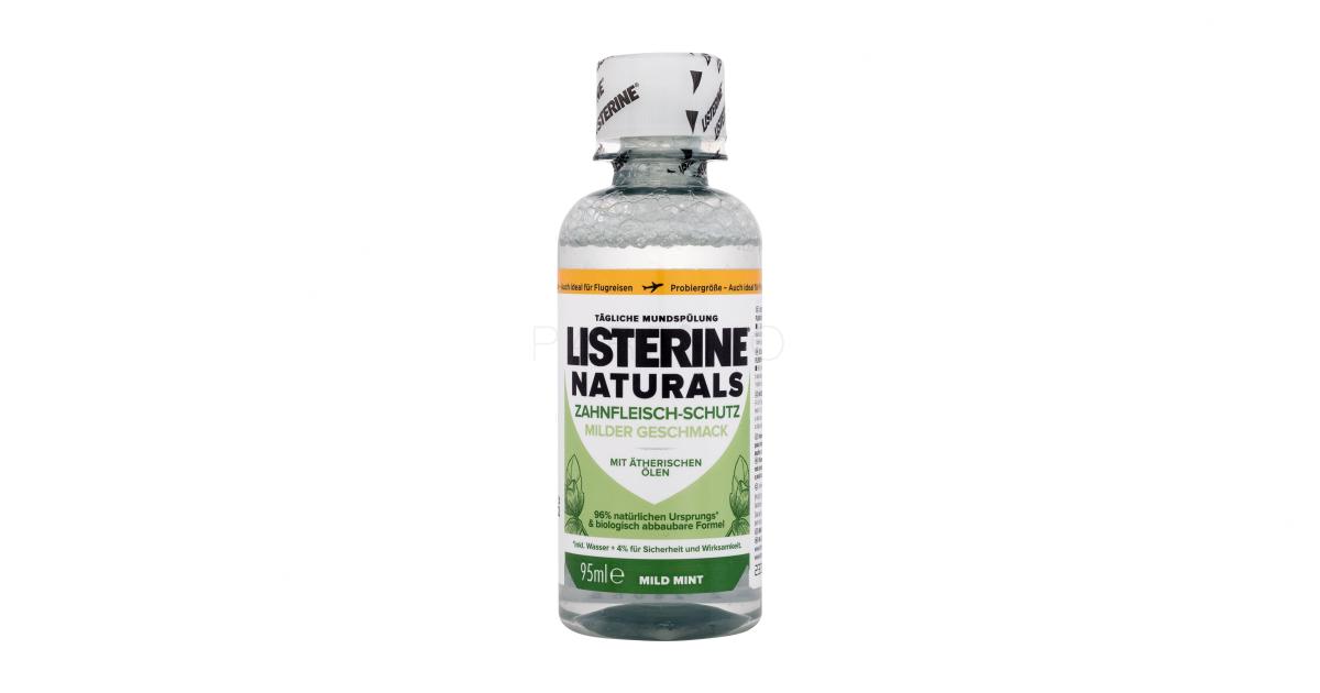 Listerine Naturals Gum Protection Mild Taste Mouthwash Mundwasser 95 ml