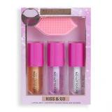 Makeup Revolution London Kiss & Go Lip Oil Set