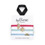 By Eloise London Set Turtle Island Haargummi für Frauen 1 St.