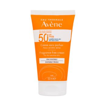 Avene Sun Cream Invisible Finish Fragrance-Free SPF50+