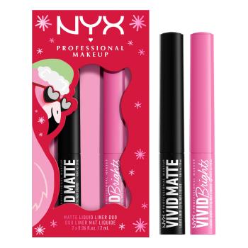 NYX Professional Makeup Fa La La L.A. Land Vivid Matte Liquid Liner Duo