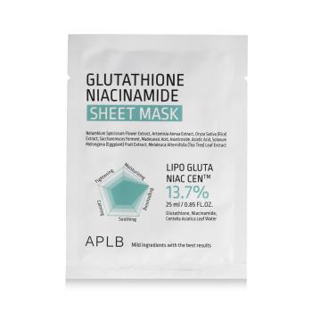 APLB Glutathione Niacinamide Sheet Mask