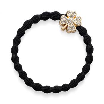 By Eloise London Bling Charms Gold Diamanté Clover Leaf