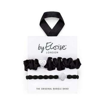 By Eloise London Set Silver & Black