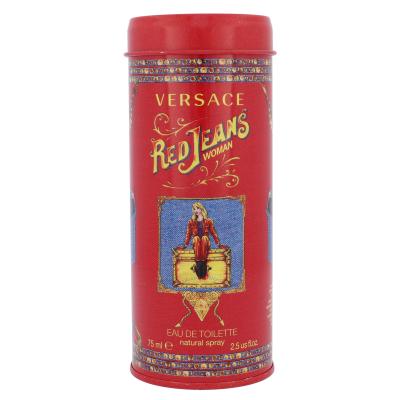 Versace Red Jeans Woman Eau de Toilette für Frauen 75 ml