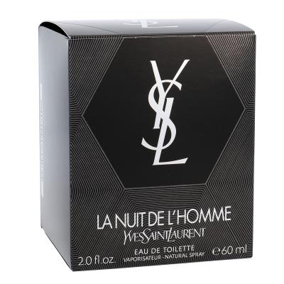 Yves Saint Laurent La Nuit De L&#039;Homme Eau de Toilette für Herren 60 ml