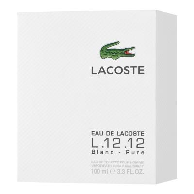 Lacoste Eau de Lacoste L.12.12 Blanc Eau de Toilette für Herren 100 ml