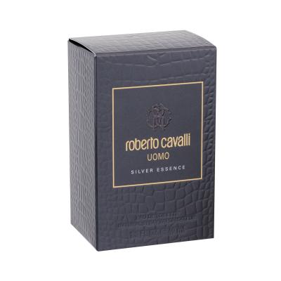 Roberto Cavalli Uomo Silver Essence Eau de Toilette für Herren 40 ml