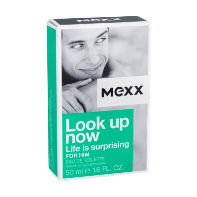 Mexx Look up Now Life Is Surprising For Him Eau de Toilette für Herren 50 ml