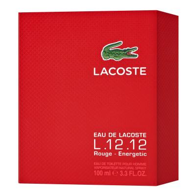 Lacoste Eau de Lacoste L.12.12 Rouge (Red) Eau de Toilette für Herren 100 ml
