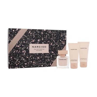 Narciso Rodriguez Narciso Poudrée Geschenkset Edp 50 ml + Duschcreme 50 ml + Körperlotion 50 ml