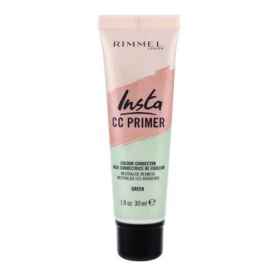 Rimmel London Insta CC Primer Make-up Base für Frauen 30 ml Farbton  Green
