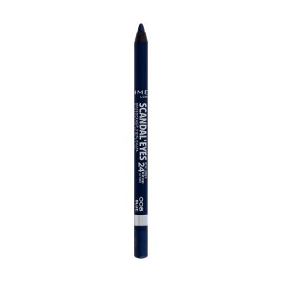 Rimmel London Scandaleyes Kajal 24HR Kajalstift für Frauen 1,3 g Farbton  008 Blue