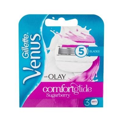 Gillette Venus ComfortGlide Sugarberry Ersatzklinge für Frauen 3 St.