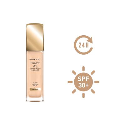 Max Factor Radiant Lift SPF30 Foundation für Frauen 30 ml Farbton  60 Sand