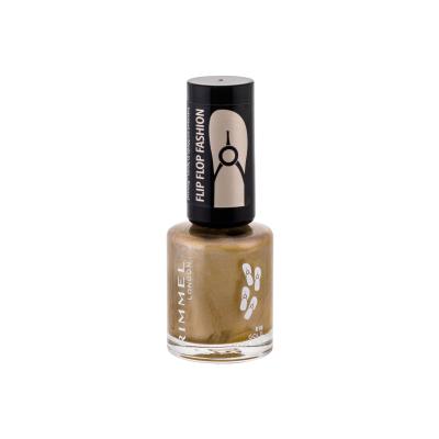 Rimmel London 60 Seconds Flip Flop Nagellack für Frauen 8 ml Farbton  818 Gold Addiction
