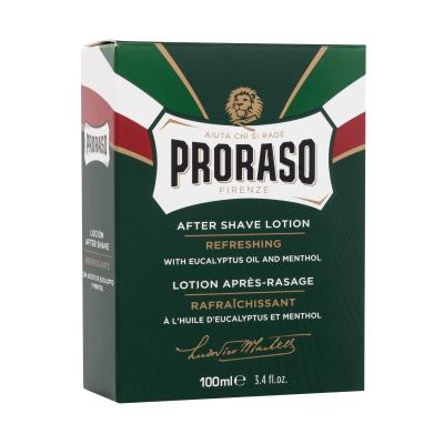 PRORASO Green After Shave Lotion Rasierwasser für Herren 100 ml