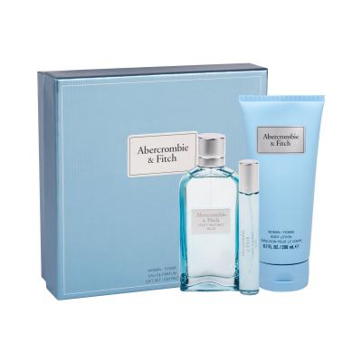 Abercrombie & Fitch First Instinct Blue Geschenkset Edp 100 ml + Edp 15 ml + Körperlotion 200 ml