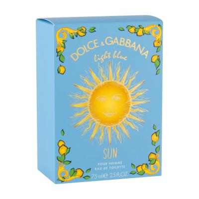 Dolce&amp;Gabbana Light Blue Sun Pour Homme Eau de Toilette für Herren 75 ml