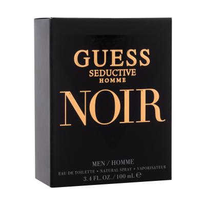 GUESS Seductive Homme Noir Eau de Toilette für Herren 100 ml