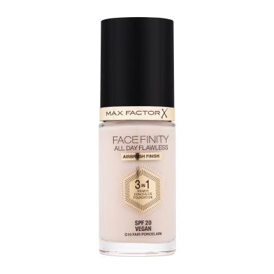 Max Factor Facefinity All Day Flawless SPF20 Foundation für Frauen 30 ml Farbton  C10 Fair Porcelain