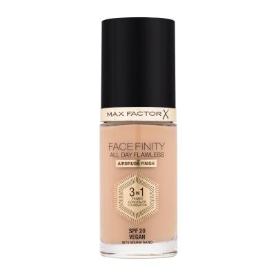 Max Factor Facefinity All Day Flawless SPF20 Foundation für Frauen 30 ml Farbton  W70 Warm Sand