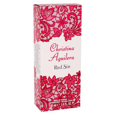 Christina Aguilera Red Sin Eau de Parfum für Frauen 50 ml