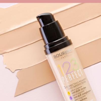 BOURJOIS Paris 123 Perfect Foundation für Frauen 30 ml Farbton  52 Vanille