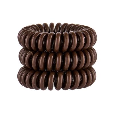 Invisibobble Power Hair Ring Haargummi für Frauen 3 St. Farbton  Pretzel Brown