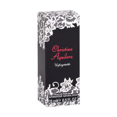 Christina Aguilera Unforgettable Eau de Parfum für Frauen 15 ml
