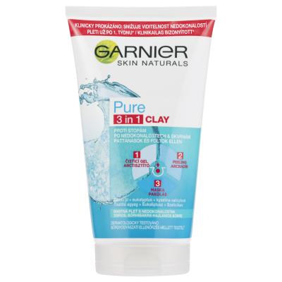 Garnier Pure Active 3in1 Clay Reinigungscreme 150 ml