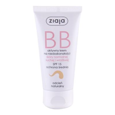 Ziaja BB Cream Normal and Dry Skin SPF15 BB Creme für Frauen 50 ml Farbton  Natural
