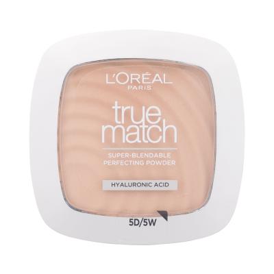 L'Oréal Paris True Match Puder für Frauen 9 g Farbton  5.D/5.W Dore Warm