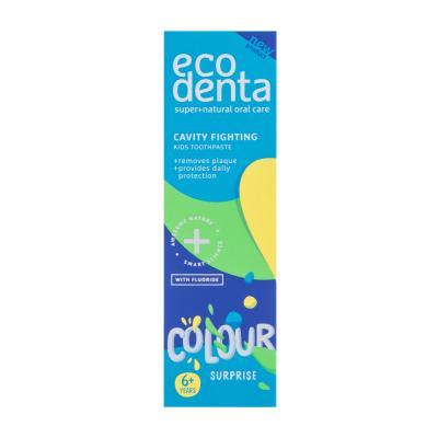 Ecodenta Toothpaste Cavity Fighting Colour Surprise Zahnpasta für Kinder 75 ml